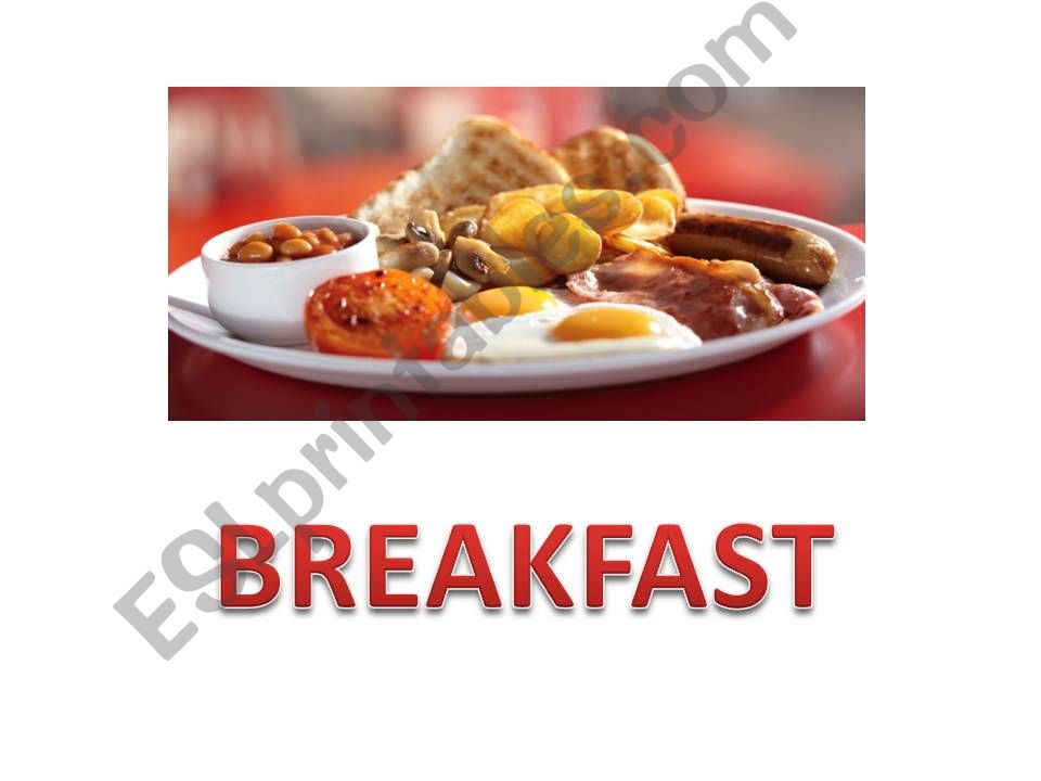 Breakfast powerpoint