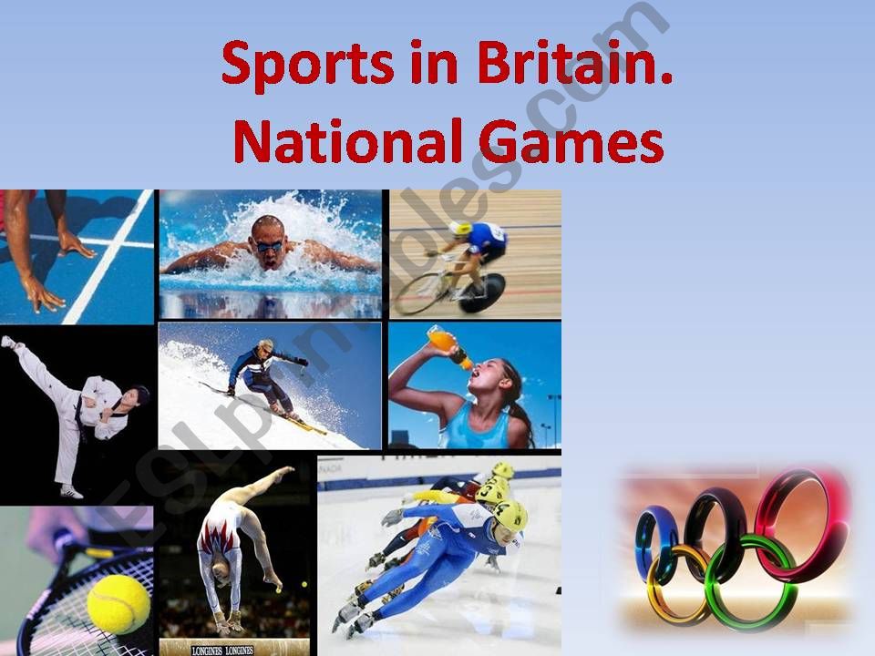 Sports in Britain. National games