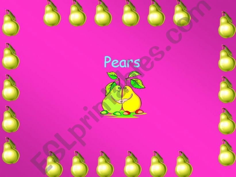 Fun Facts and Benefits of Pears