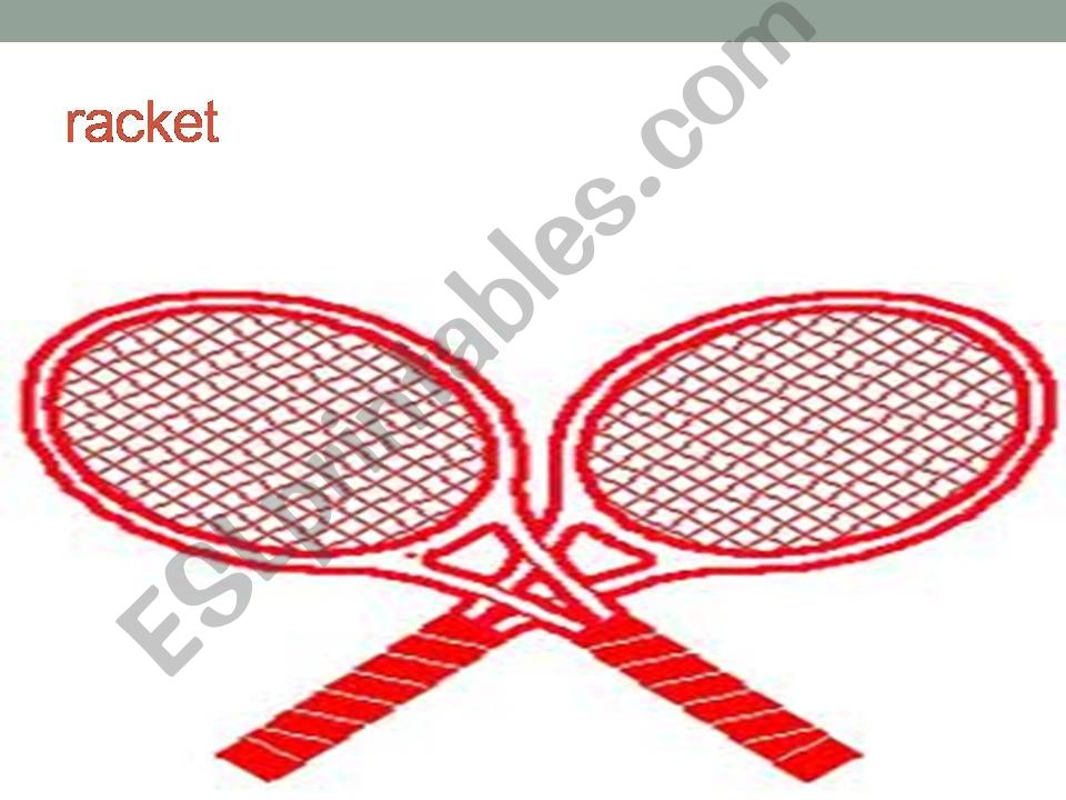 Sports Vocabulary powerpoint