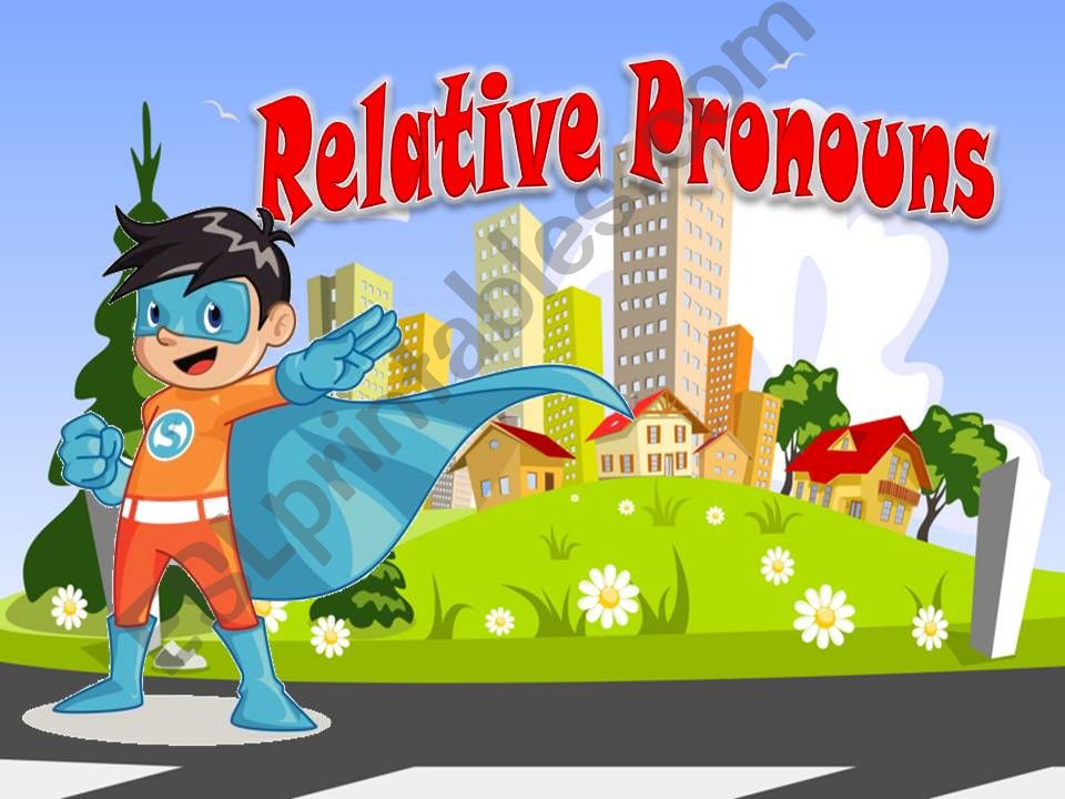 Relative Pronoun powerpoint