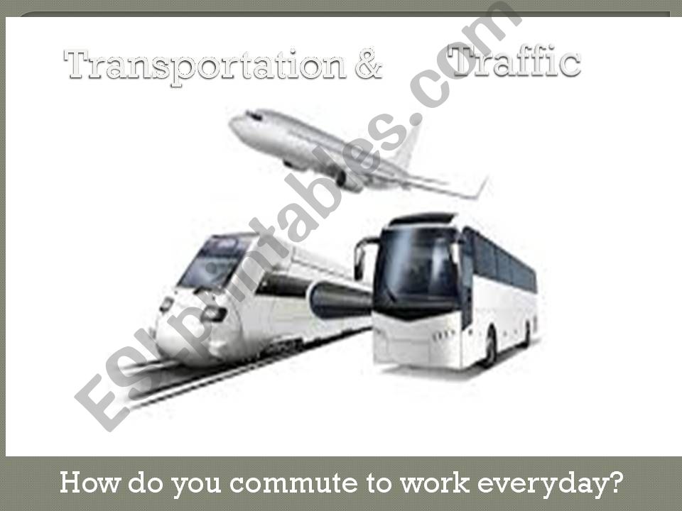 Transportation powerpoint