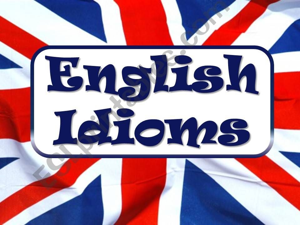 English Idioms 