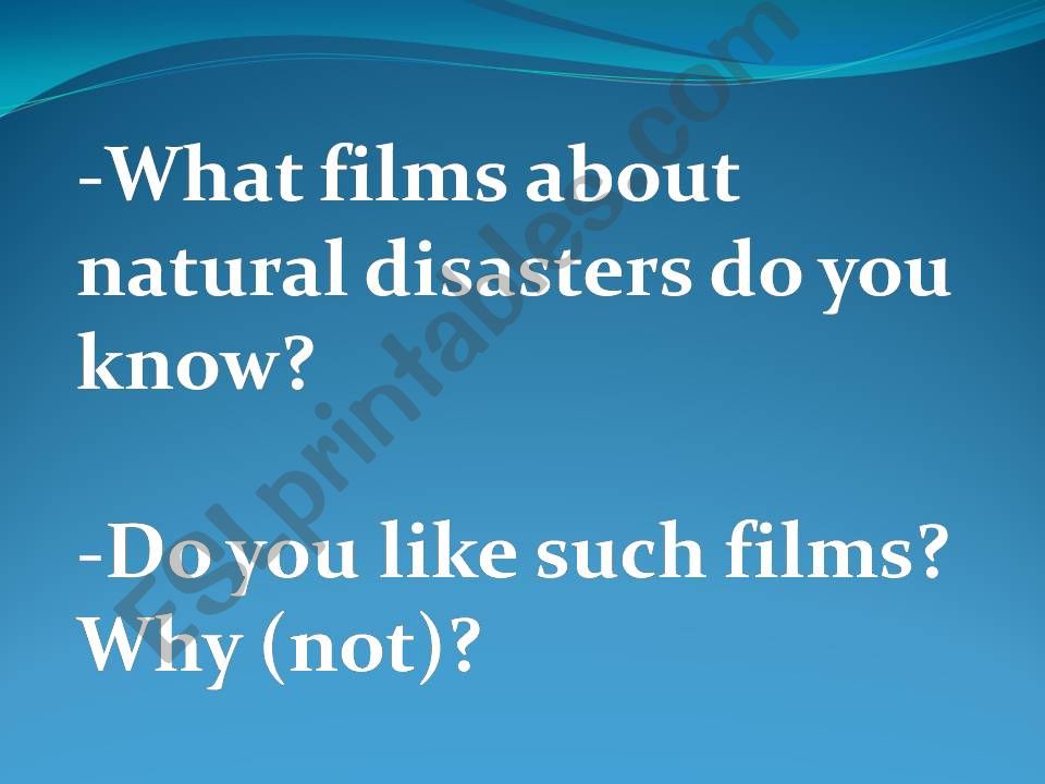 Natural Disasters  powerpoint