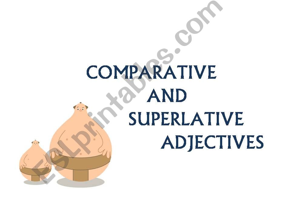 Comparatives powerpoint