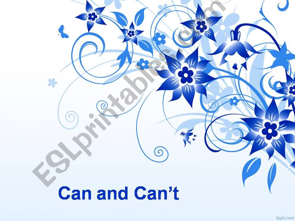 can and cant powerpoint