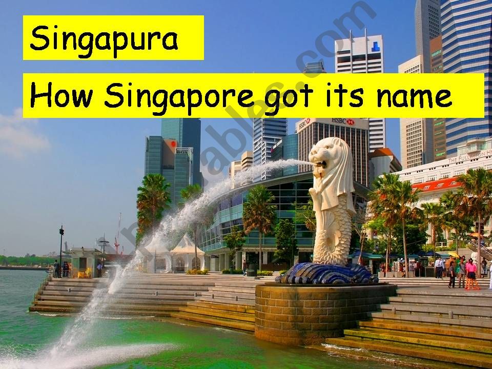 Narrative poem- Singapura powerpoint