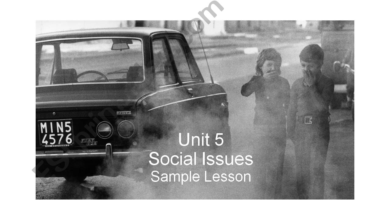 Social Issues - Traffic Pollution