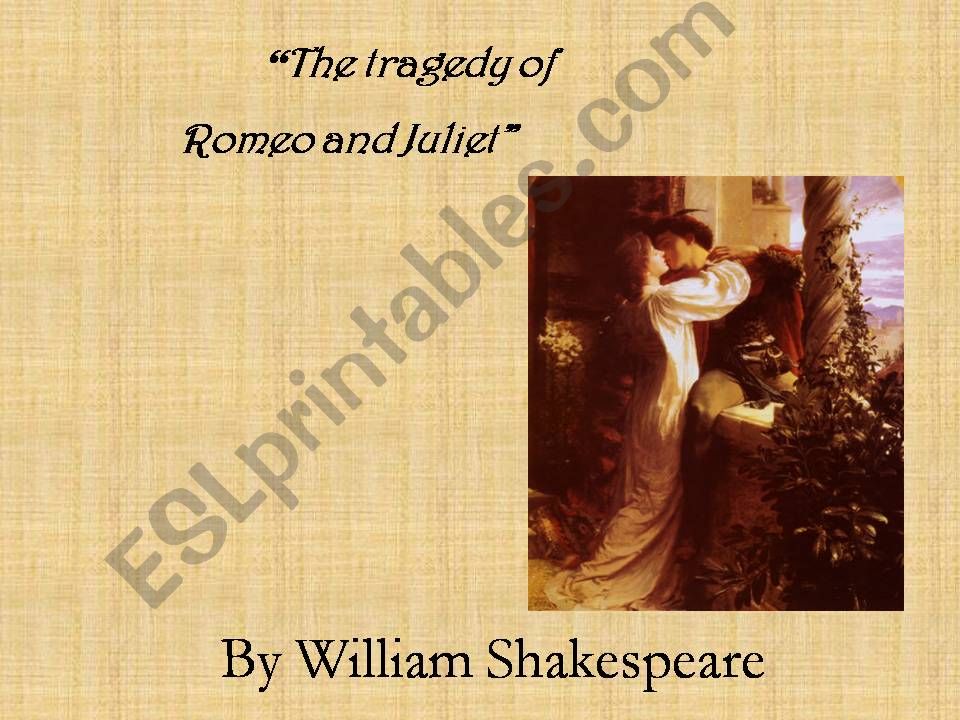 Romeo and Juliet for kids Level III