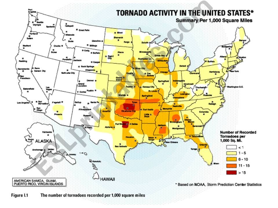 VOCABULARY IN CONTEXT -- WEATHER -- TORNADOES -- PART 2 OF 2