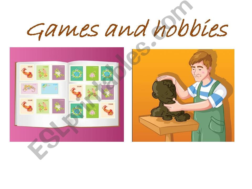 games and hobbies powerpoint