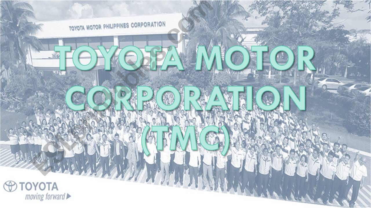 Toyota corporation powerpoint