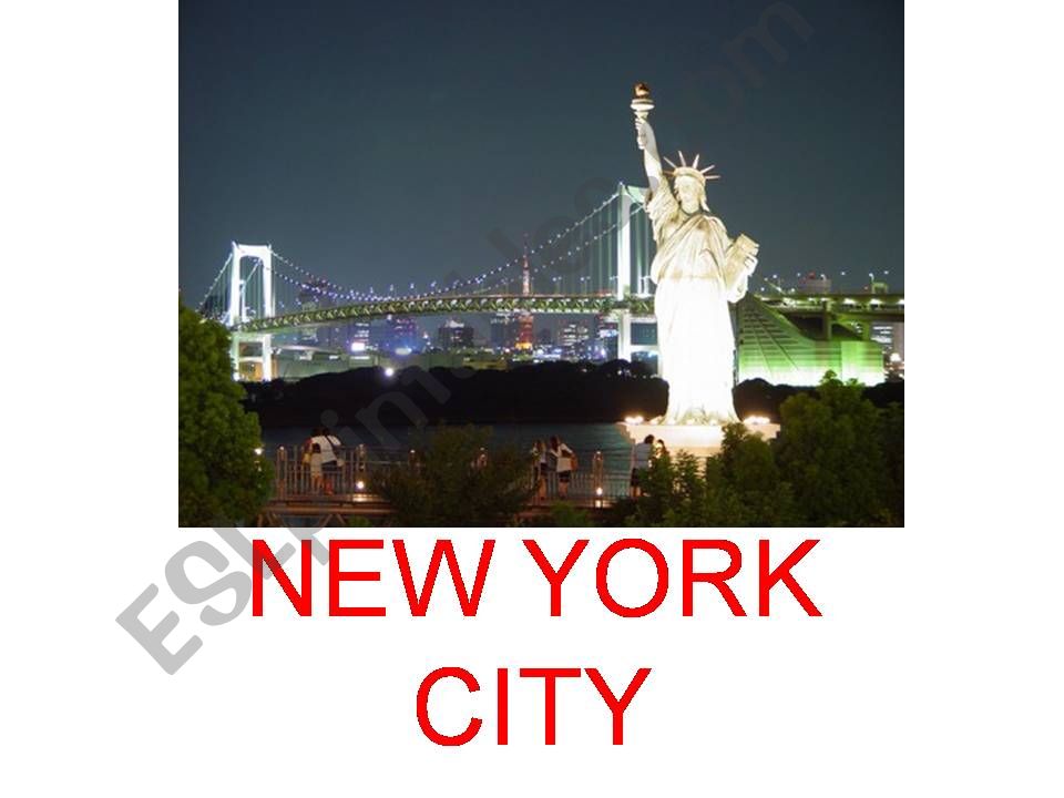 NEW YORK powerpoint