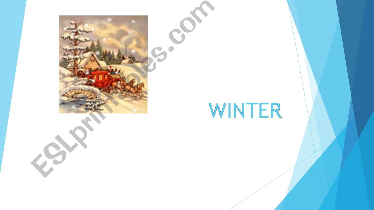 WINTER powerpoint