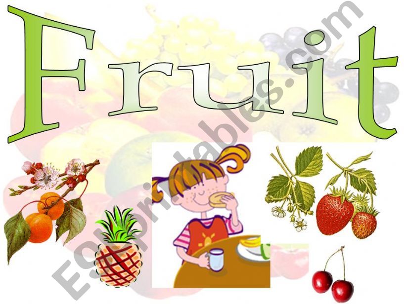 Fruit powerpoint