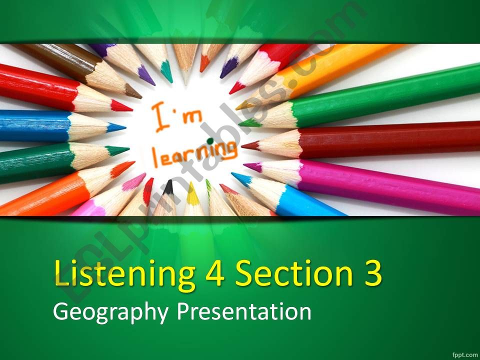 IELTS Listening Exam powerpoint