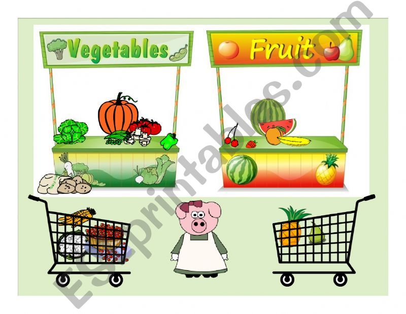 Fruit and vegetables powerpoint