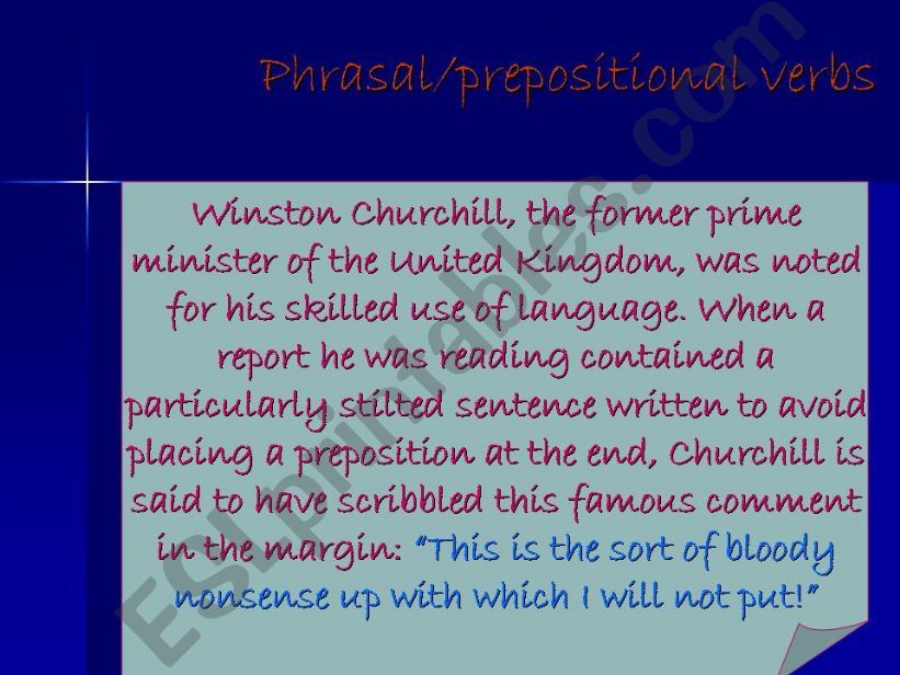 phrasal verb powerpoint