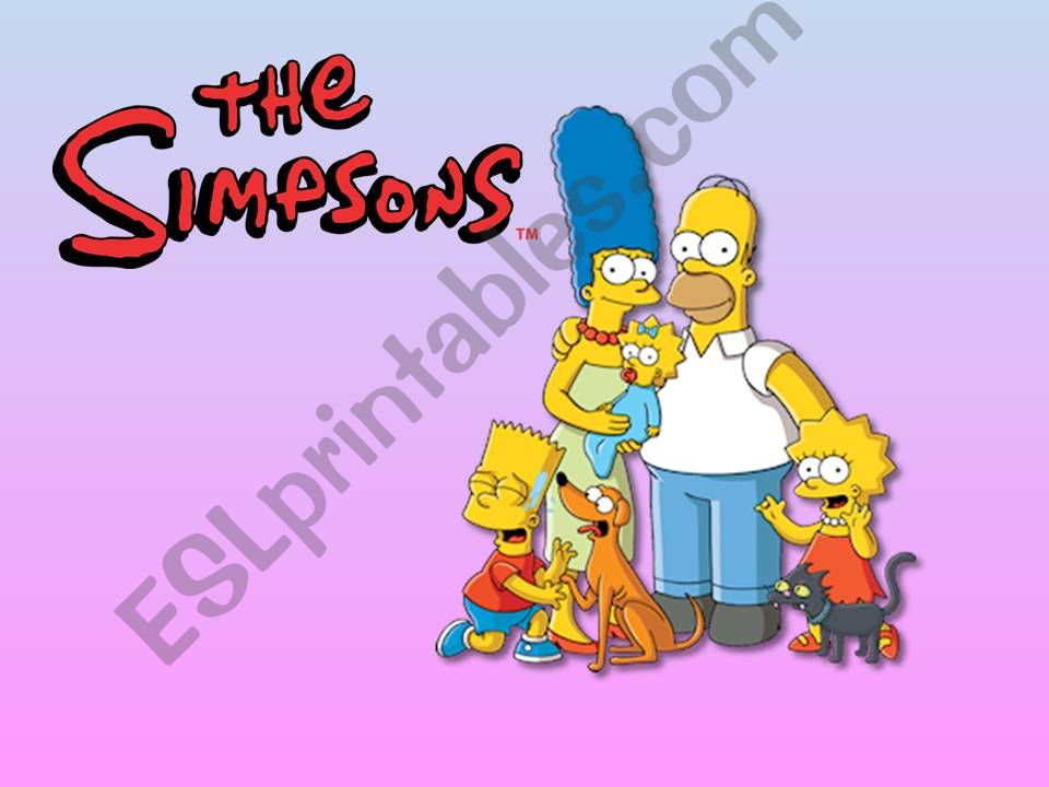 Simpsons Family powerpoint