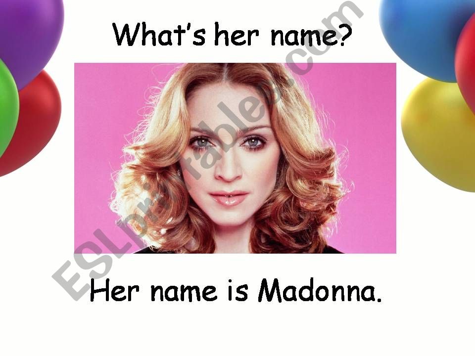 Celebrities Birthdays powerpoint