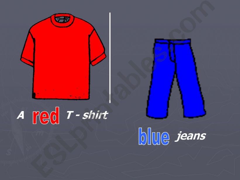 CLOTHING powerpoint