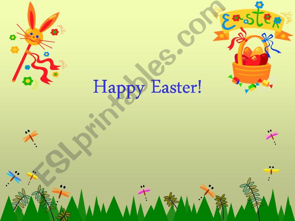 Idioms and Easter powerpoint