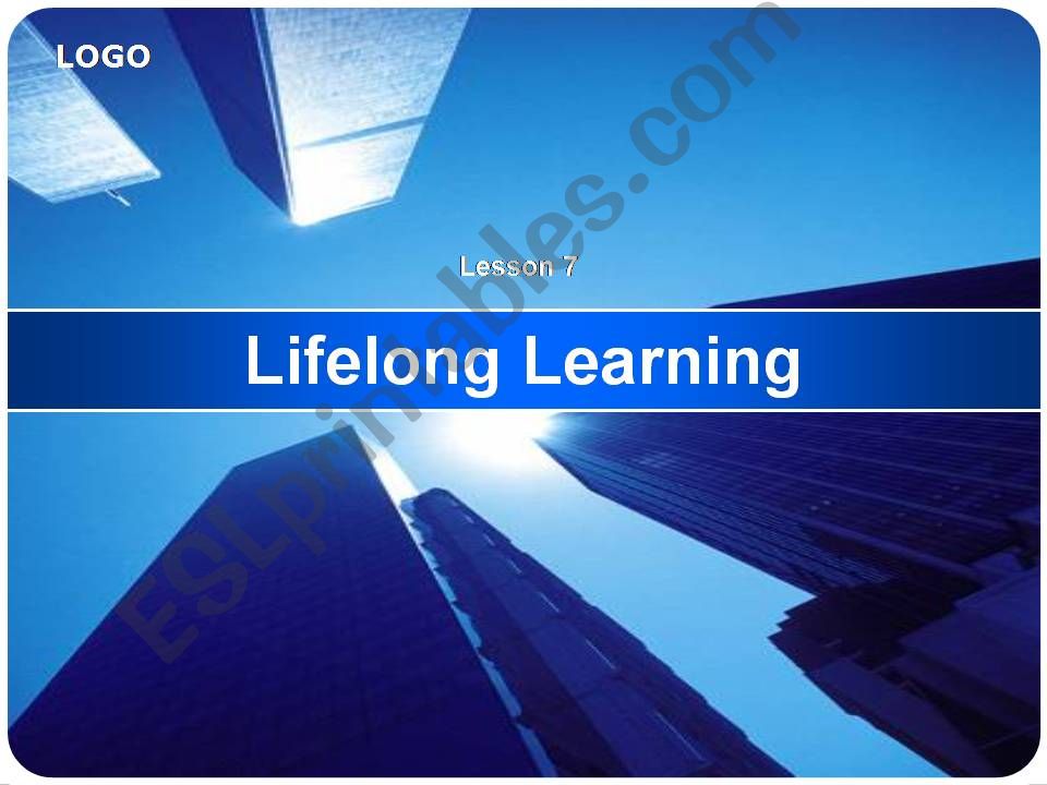 Lifelong Learning powerpoint