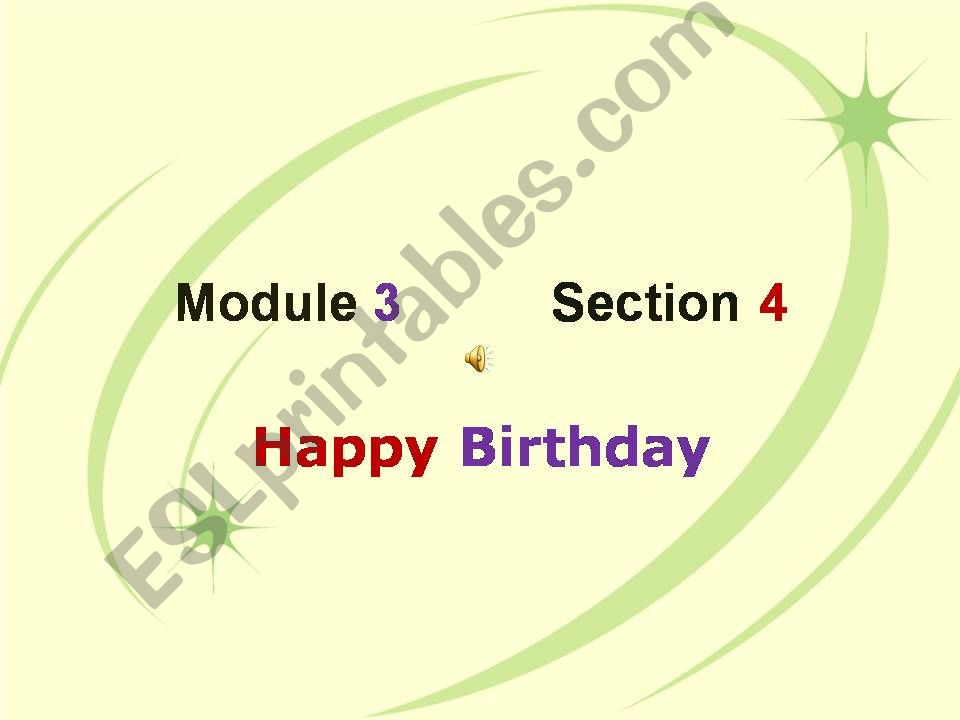 Module 3 Section 4 - 7th grade