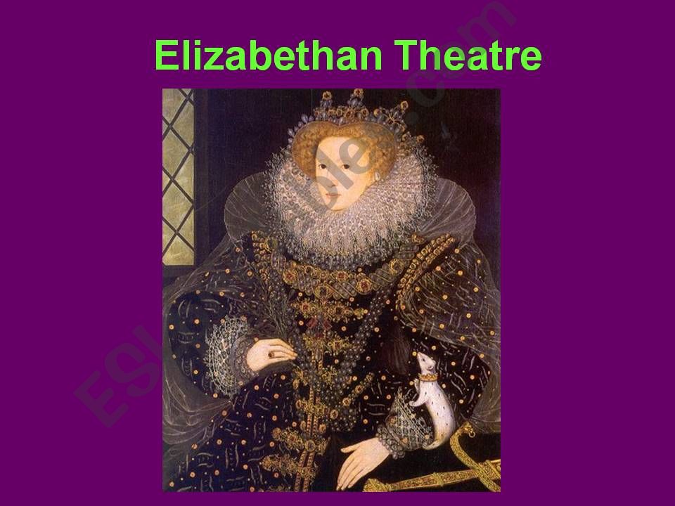 Elizabethan theatre powerpoint