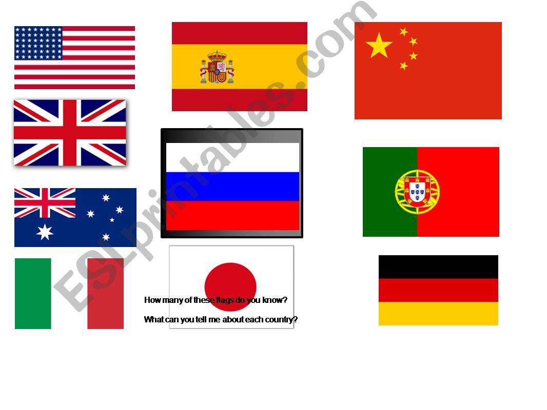 Flag of the week powerpoint