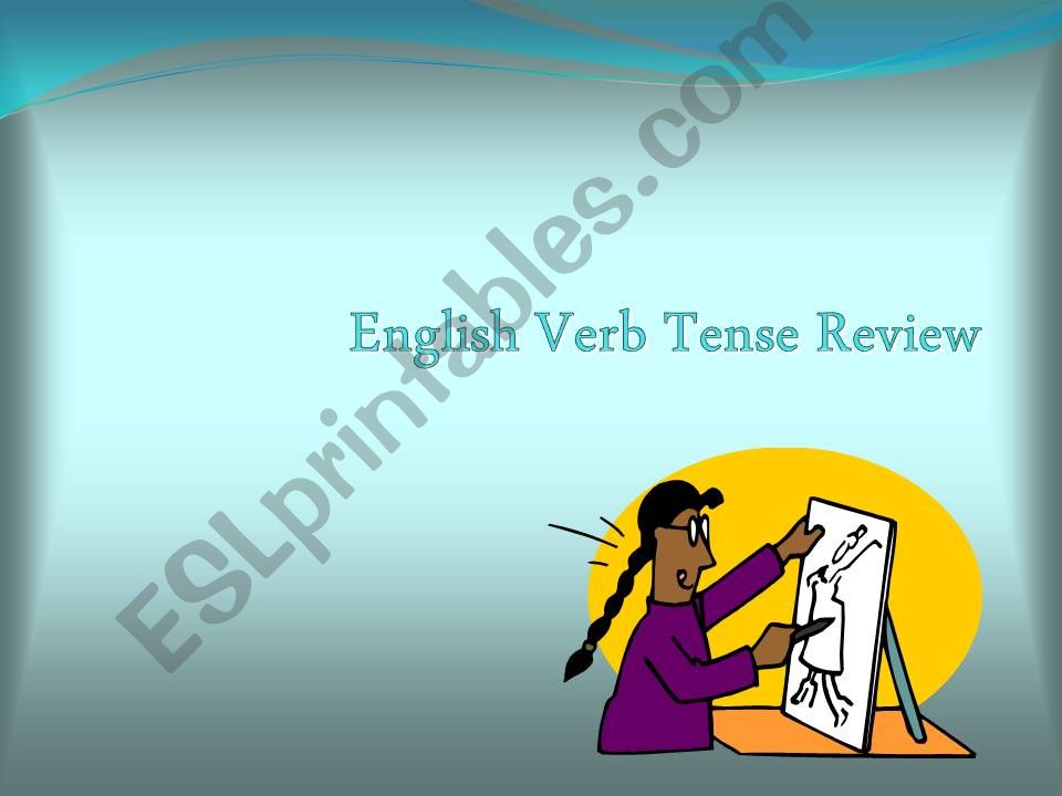 Verb tense review powerpoint