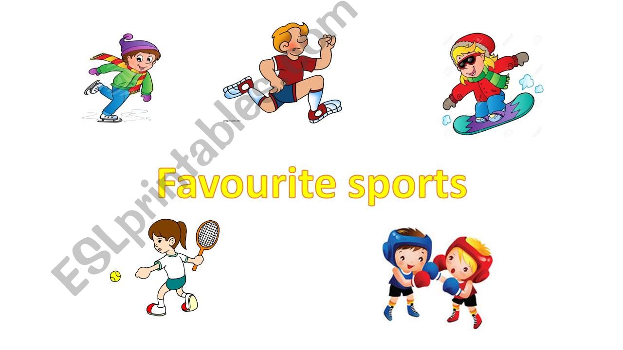 Favourite sports powerpoint