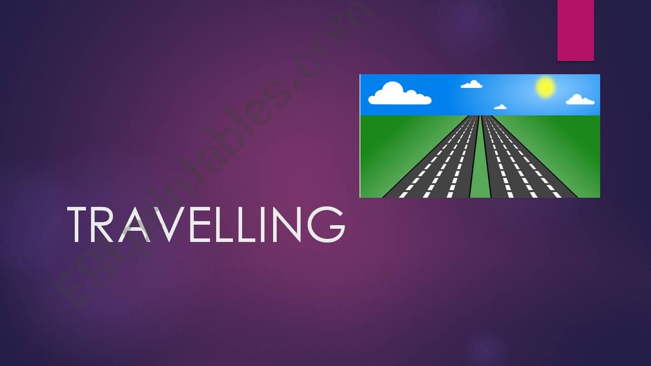 TRAVELLING powerpoint
