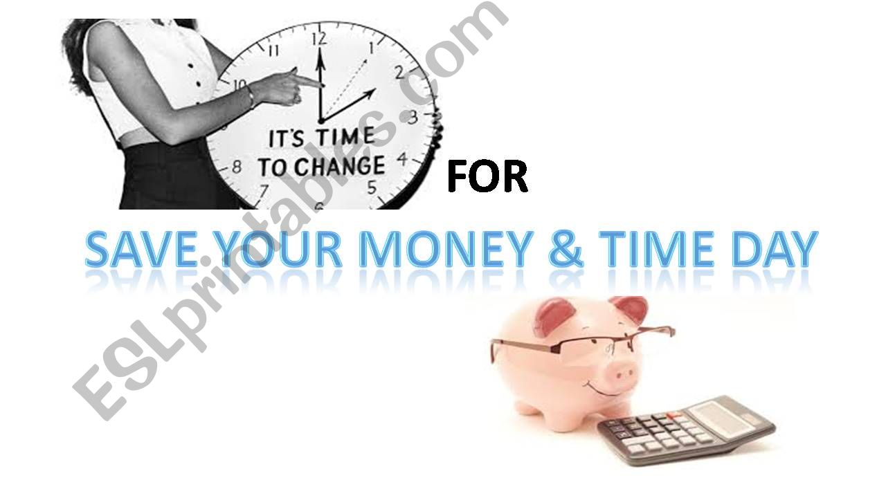 Save Your Money & Time Day - Promote an action