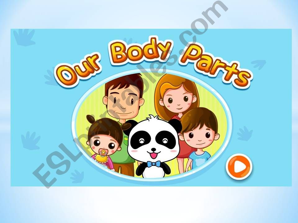 BODY PARTS powerpoint