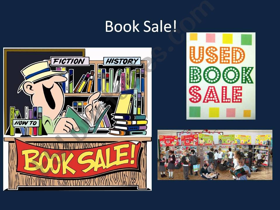 Book Sale powerpoint