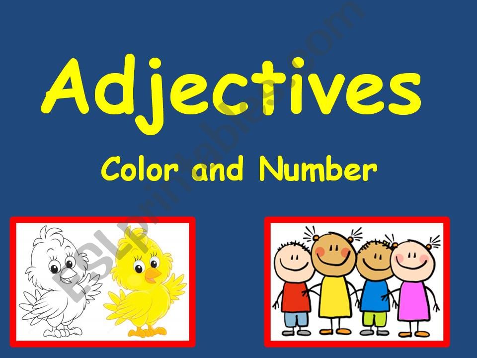 Adjectives powerpoint