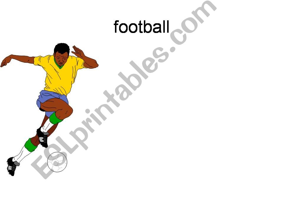 Sports Part 3 of 3 powerpoint