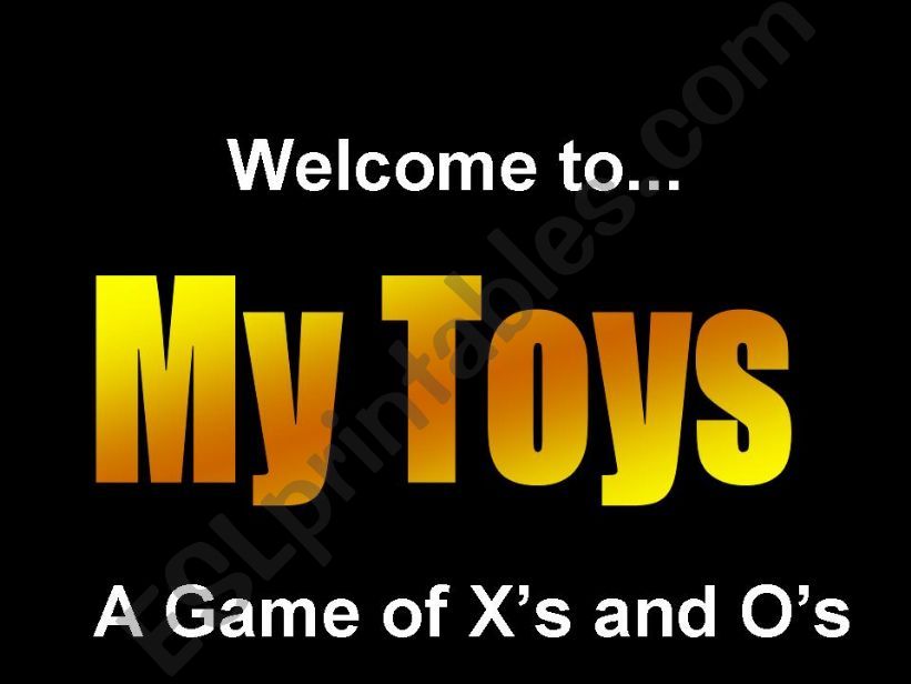 Toys  powerpoint