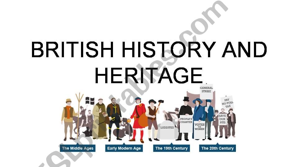 how to make students talk about British History