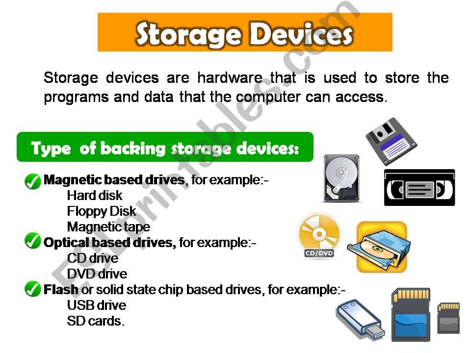 MAGNETIC STORAGE powerpoint