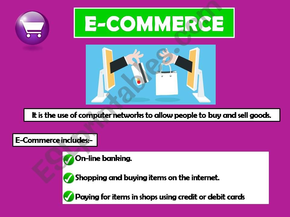 E-COMMERCE powerpoint