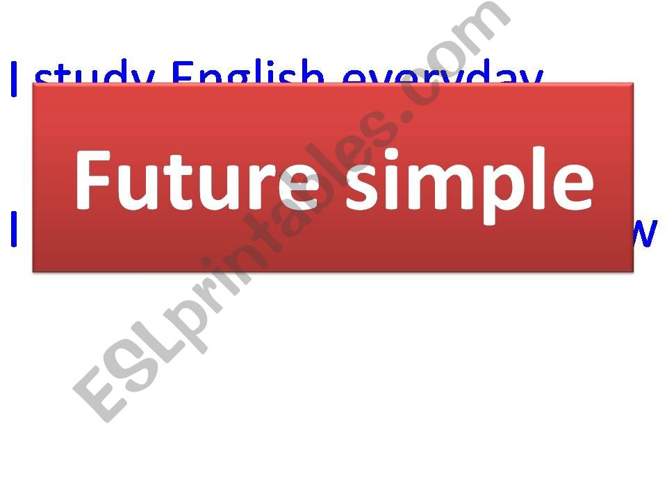 simple future powerpoint