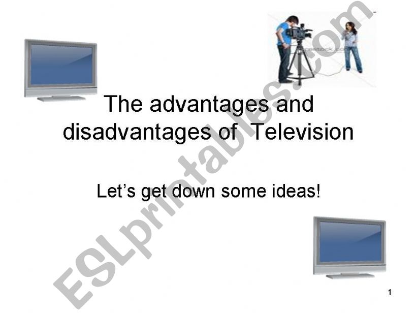 The advantages and disadvantages of TV-Brainstorming +writing