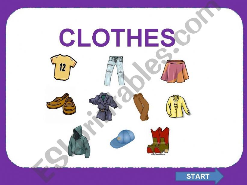 clothes powerpoint