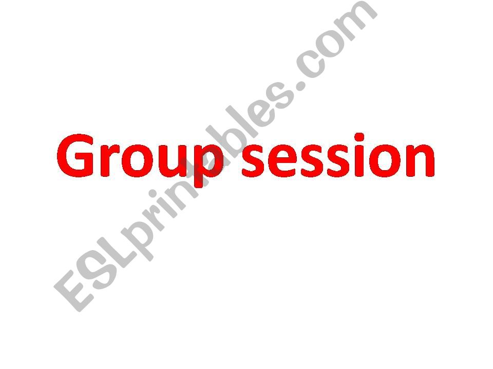 group session market day powerpoint
