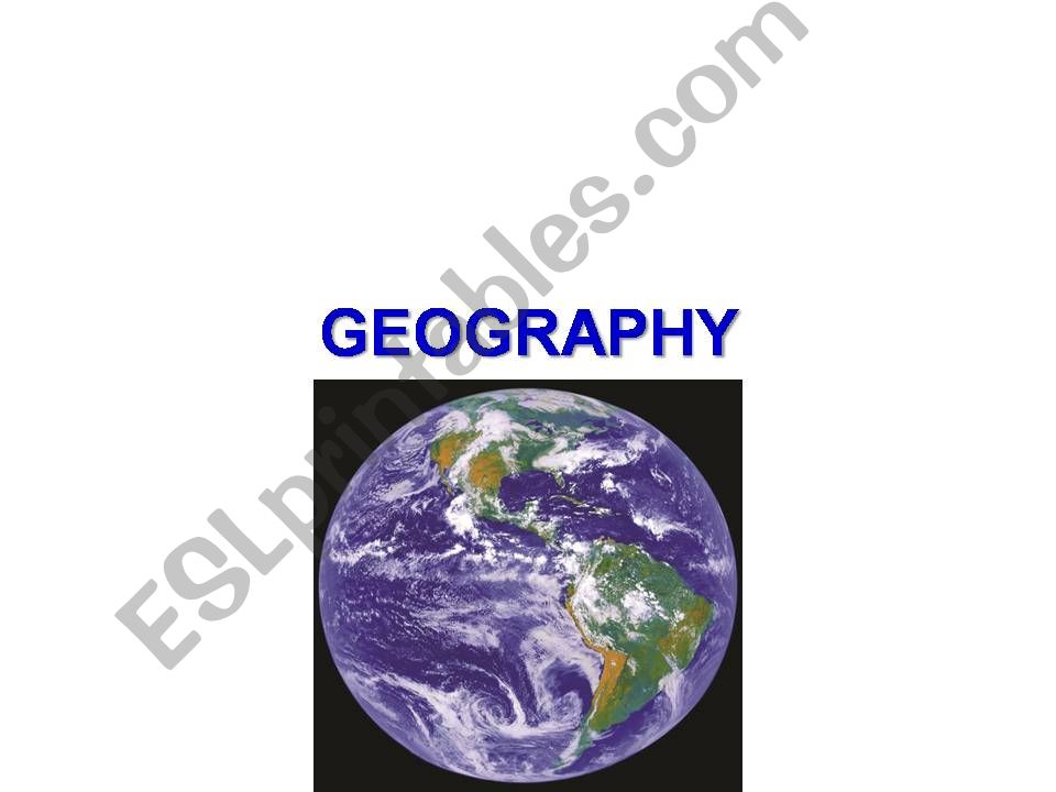 GEOGRAPHY PRACTICE powerpoint