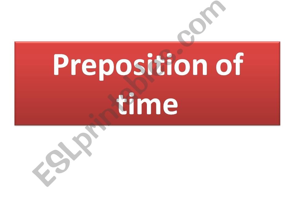 preposition powerpoint