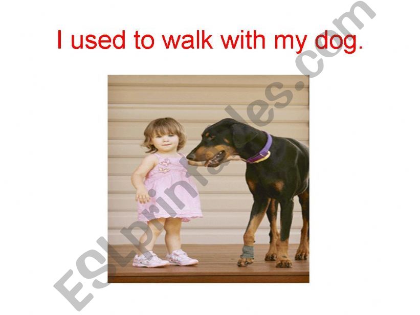 used to powerpoint