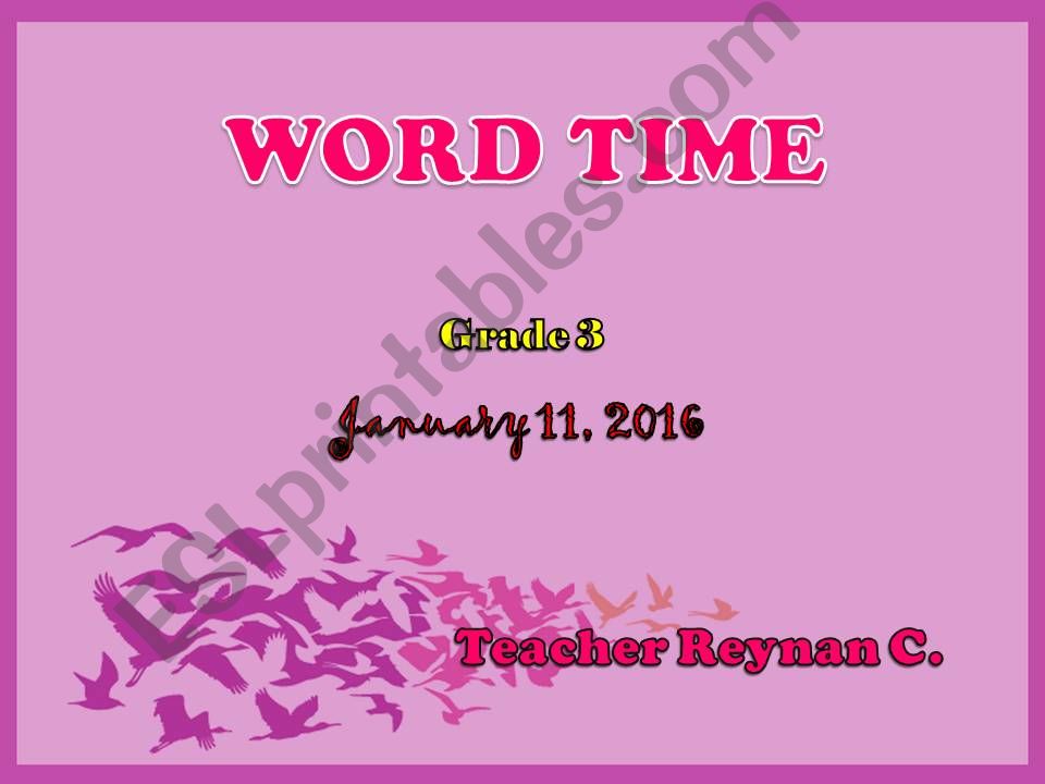 Antonyms PPT powerpoint